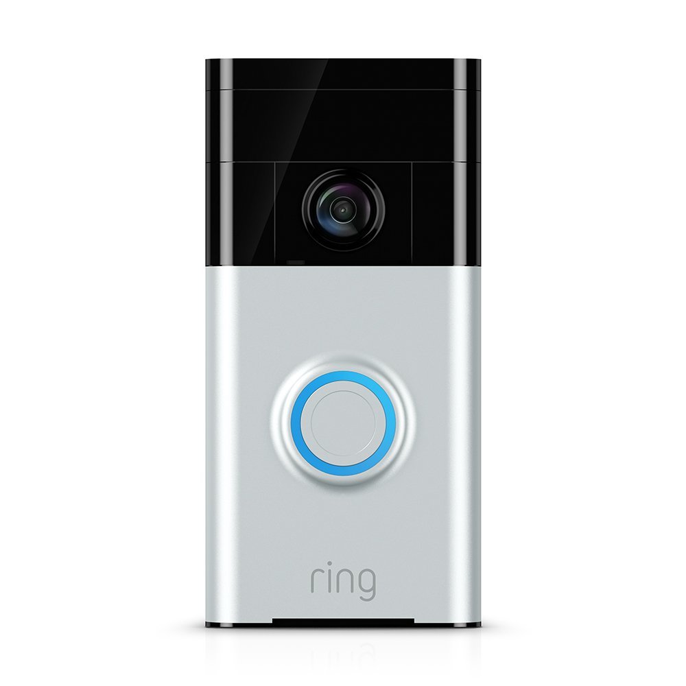 Video Doorbell detección de movimiento y conexión wi-fi Videoportero 720p HD con audio bidireccional plateado 